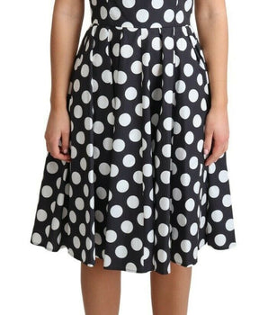 Dolce & Gabbana Polka Dot Sleeveless A-Line Dress Dolce & Gabbana 