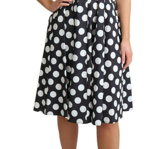 Dolce &amp; Gabbana Polka Dot Sleeveless A-Line Dress