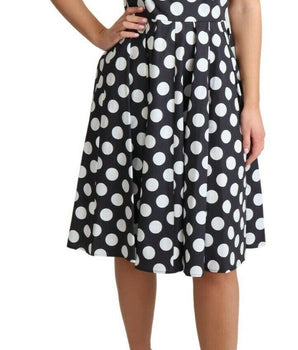 Dolce & Gabbana Polka Dot Sleeveless A-Line Dress Dolce & Gabbana 