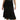 Dolce &amp; Gabbana Chic High Waist Black Silk Blend Skirt