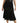 Dolce & Gabbana Chic High Waist Black Silk Blend Skirt Dolce & Gabbana 
