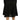 Dolce & Gabbana Chic High Waist Black Silk Blend Skirt