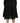 Dolce & Gabbana Chic High Waist Black Silk Blend Skirt Dolce & Gabbana 