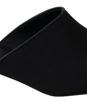 Dolce & Gabbana Chic Black Grosgrain Slide Sandals Dolce & Gabbana 