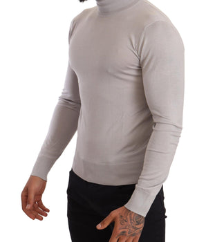 Dolce & Gabbana Elegant Cashmere-Silk Blend Turtleneck Dolce & Gabbana 