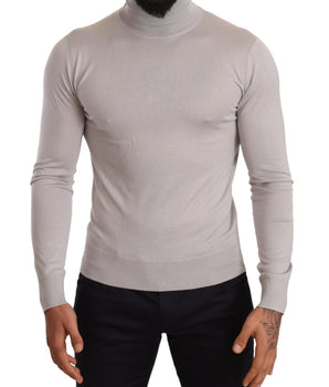 Dolce & Gabbana Elegant Cashmere-Silk Blend Turtleneck Dolce & Gabbana 