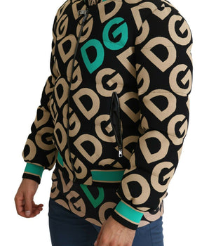 Dolce &amp; Gabbana Iconic Printed Bomber Jacket – Exquisite Design