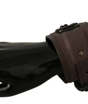 Scervino Street Elegant Unisex Leather Bracelet Scervino Street 