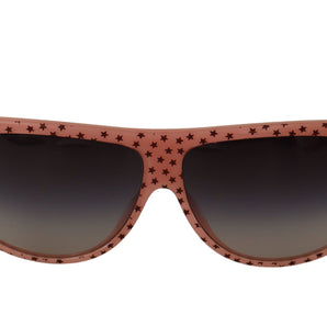 Dolce &amp; Gabbana Elegant Vintage Style Star-Studded Sunglasses