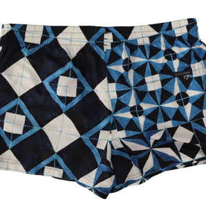 Dolce &amp; Gabbana Majestic Majolica Print Swim Trunks