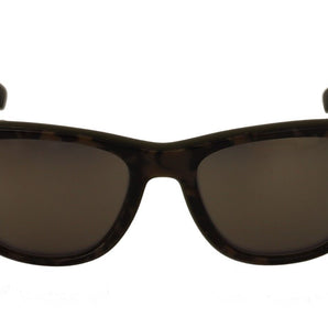 Dolce &amp; Gabbana Gafas de sol de diseñador elegantes de acetato negro