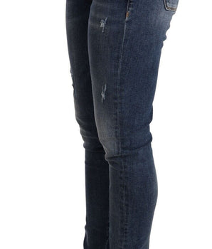 Dolce & Gabbana Blue Wash Skinny Denim Cotton Stretch Jeans Dolce & Gabbana 