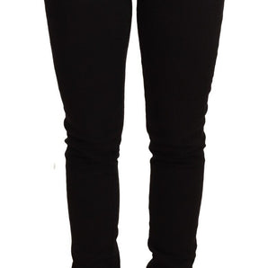 Dolce &amp; Gabbana Elegant Slim-Fit Black Skinny Jeans