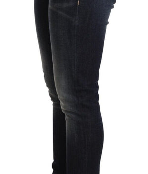 Dolce & Gabbana Blue Wash Slim Skinny Denim Cotton Stretch Jeans Dolce & Gabbana 