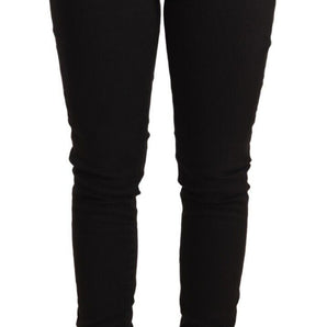 Dolce &amp; Gabbana Elegant Slim-Fit Mid Waist Skinny Jeans