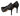 Sofia Elegant Black Leopard Print Leather Heels Sofia 