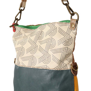 EBARRITO Chic Multicolor Leather Shoulder Bag EBARRITO 