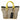 Dolce & Gabbana Beige Linen-Calf Tote with Gold Chain