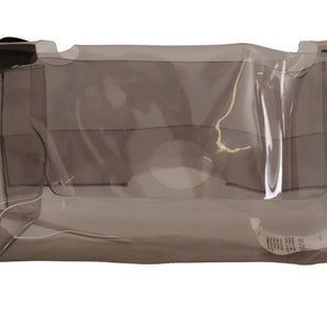 PINKO Chic Transparent Clutch for Evening Elegance