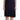 Roccobarocco Navy Blue Cotton Midi Halter Dress