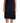 Roccobarocco Navy Blue Cotton Midi Halter Dress Roccobarocco 