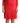 John Galliano Elegant Red Knee-Length Sheath Dress John Galliano 