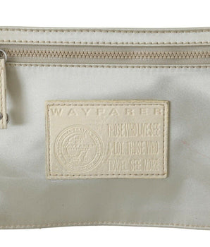 WAYFARER White Zippered Coin Holder Wallet WAYFARER 