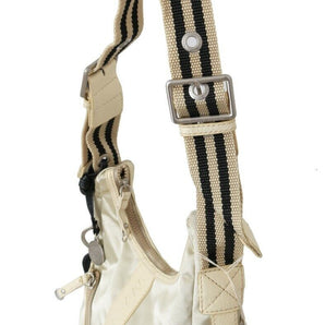 WAYFARER White Shoulder Crossbody Sling Fabric Purse