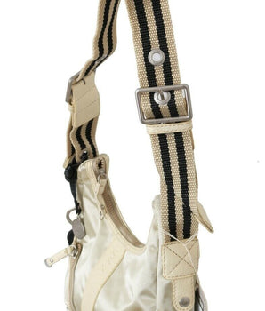 WAYFARER White Shoulder Crossbody Sling Fabric Purse WAYFARER 