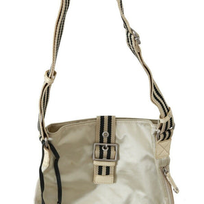 WAYFARER Bolso Chic de Tela Beige