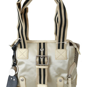 WAYFARER Bolso Chic de Tela Beige