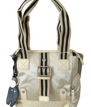 WAYFARER Beige Handbag Shoulder Tote Fabric Purse WAYFARER 