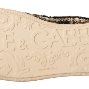 Dolce &amp; Gabbana Zapatillas altas de moda en beige