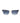 Frankie Morello Black Metallic Fiber Men Sunglass