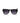 Frankie Morello Black Acetate Men Sunglasses