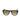 Frankie Morello Brown Acetate Mens Sunglasses