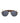 Frankie Morello Brown Metallic Fibre Men Sunglass