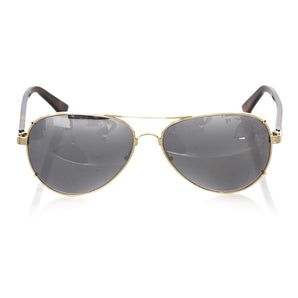 Frankie Morello Gold Metallic Fiber Men's Sunglass