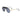 Frankie Morello Black Metallic Fiber Sunglasses for Men