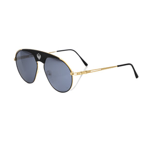 Frankie Morello Black Metallic Men's Sunglass