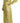 Patrizia Pepe Yellow Silk Long Sleeves Plunging Maxi Dress Patrizia Pepe 