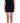 Roccobarocco Elegant Sleeveless Black Mini Dress with Gold Details Roccobarocco 
