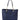 Kate Spade Elegante bolso de mano de piel de avestruz en azul