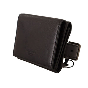 Dolce &amp; Gabbana Elegant Trifold Leather Multi Accessory Kit