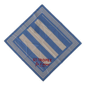 Dolce & Gabbana Elegant Striped Cotton Handkerchief