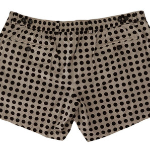 Dolce & Gabbana Elegant Polka Dot Cotton Shorts