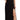 Dolce &amp; Gabbana Elegante vestido midi negro con cuello en V