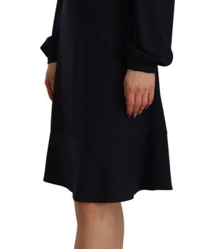 Vestido evasé negro con hombros descubiertos Chic de Twinset