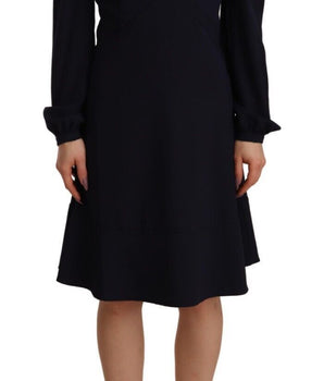 Vestido evasé negro con hombros descubiertos Chic de Twinset