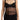 Dolce & Gabbana Elegant Black Silk Lingerie Chemise